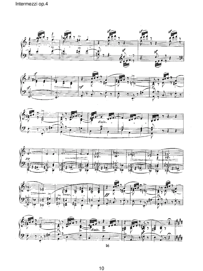 Intermezziop.4_一万首著名钢琴曲谱哈农贝多芬合集视频教学电子版高清无水印可打印_1古典钢琴知名音乐家谱_舒曼钢琴谱全集_RobertSchumann罗伯特&middot;舒曼(1810-1856)