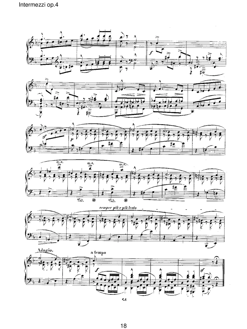 Intermezziop.4_一万首著名钢琴曲谱哈农贝多芬合集视频教学电子版高清无水印可打印_1古典钢琴知名音乐家谱_舒曼钢琴谱全集_RobertSchumann罗伯特&middot;舒曼(1810-1856)