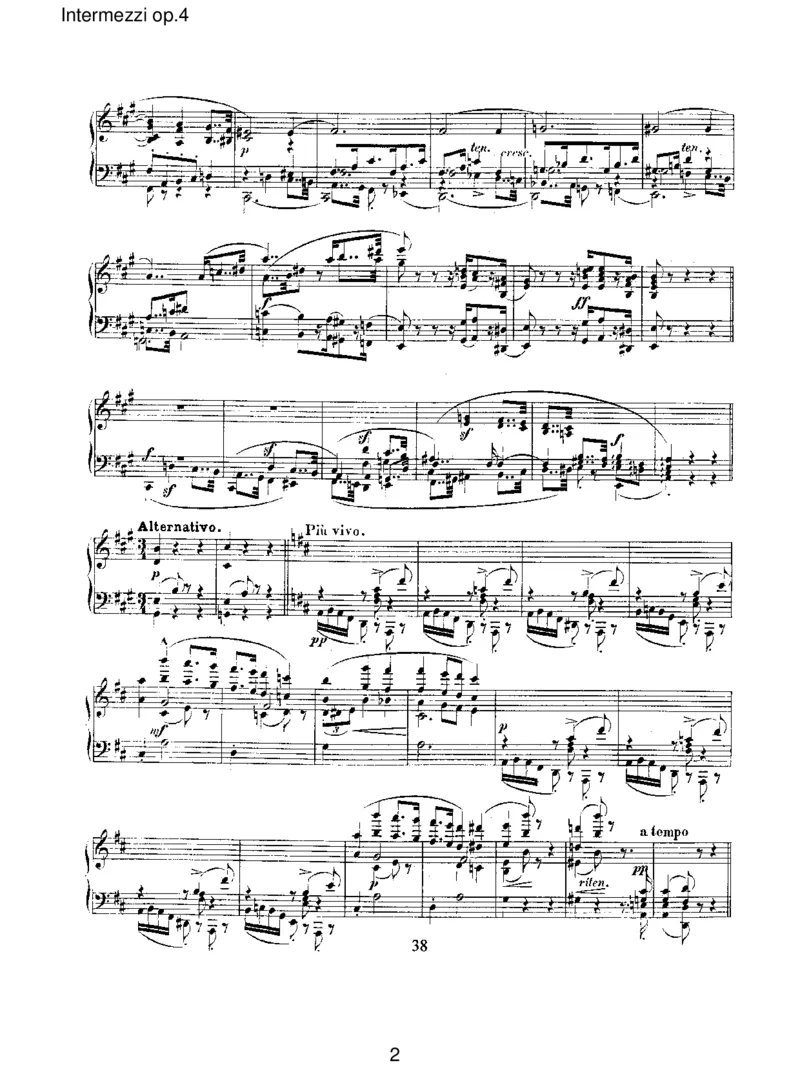 Intermezziop.4_一万首著名钢琴曲谱哈农贝多芬合集视频教学电子版高清无水印可打印_1古典钢琴知名音乐家谱_舒曼钢琴谱全集_RobertSchumann罗伯特&middot;舒曼(1810-1856)