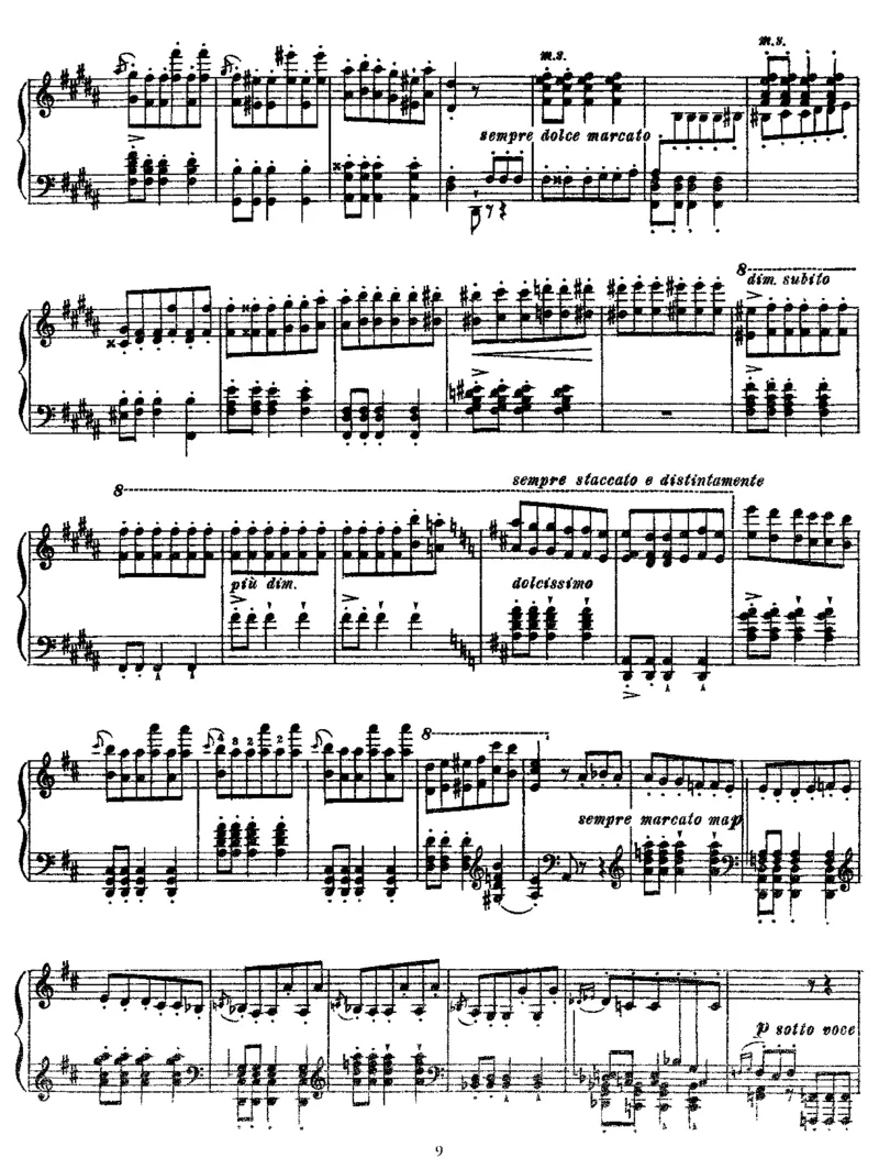 ReminiscencesdeRobertlediable(Meyerbeer)_一万首著名钢琴曲谱哈农贝多芬合集视频教学电子版高清无水印可打印_1古典钢琴知名音乐家谱_李斯特钢琴谱全集_改编其他人