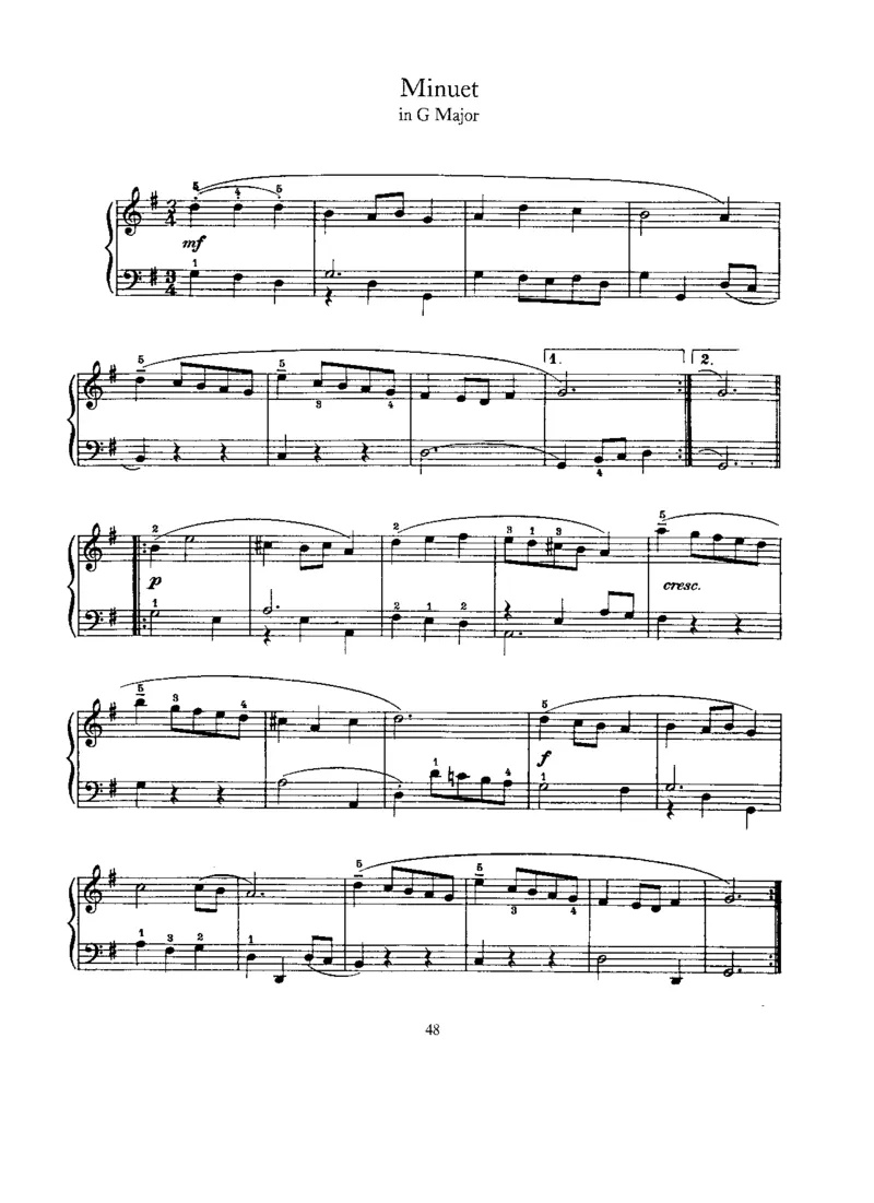 MinuetinG_一万首著名钢琴曲谱哈农贝多芬合集视频教学电子版高清无水印可打印_1古典钢琴知名音乐家谱_巴赫钢琴谱全集_其他