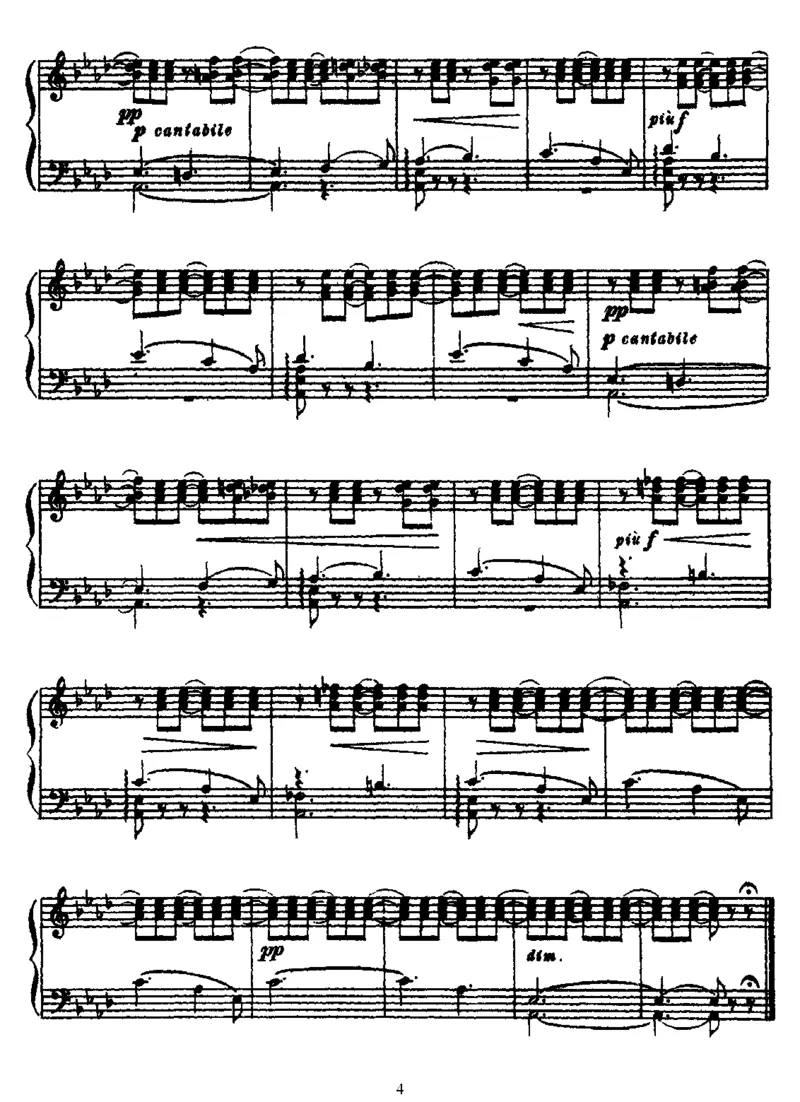 ImpromptuinAb_一万首著名钢琴曲谱哈农贝多芬合集视频教学电子版高清无水印可打印_1古典钢琴知名音乐家谱_柴科夫斯基钢琴谱全集_其他