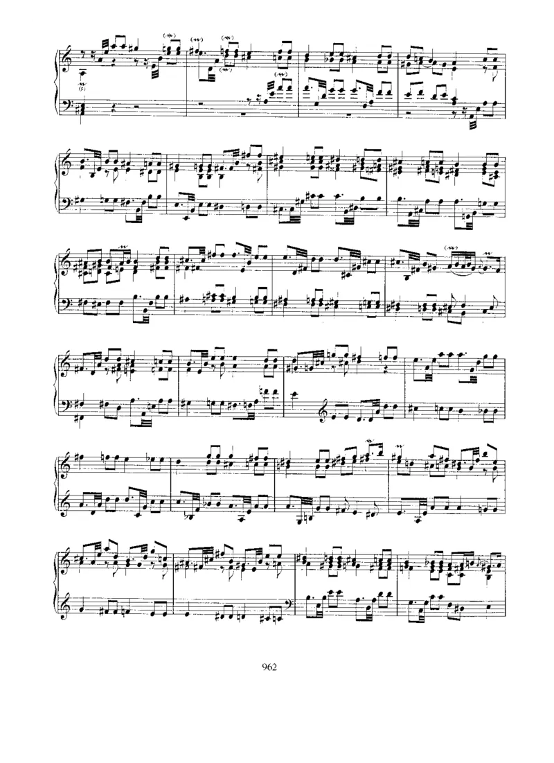 Prelude(Fantasia)ina,BWV922_一万首著名钢琴曲谱哈农贝多芬合集视频教学电子版高清无水印可打印_1古典钢琴知名音乐家谱_巴赫钢琴谱全集_Preludes，Fantasias，Fugues