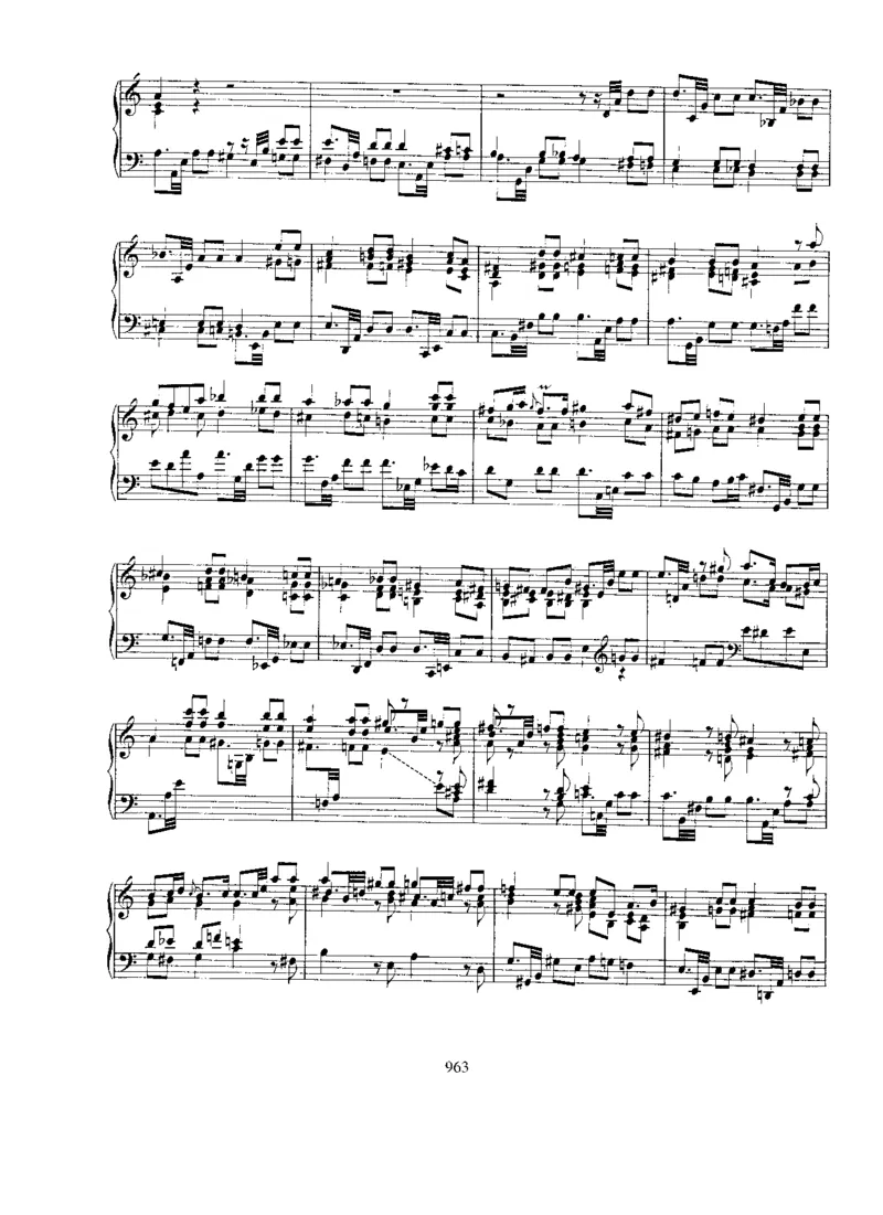Prelude(Fantasia)ina,BWV922_一万首著名钢琴曲谱哈农贝多芬合集视频教学电子版高清无水印可打印_1古典钢琴知名音乐家谱_巴赫钢琴谱全集_Preludes，Fantasias，Fugues