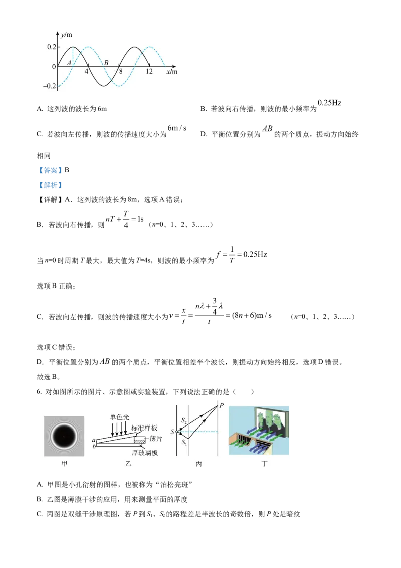 河南省开封市2024-2025学年高二上学期1月期末物理试题Word版含解析_2024-2025高二（7-7月题库）_2025年03月试卷_0324河南省开封市2024-2025学年高二上学期期末考试