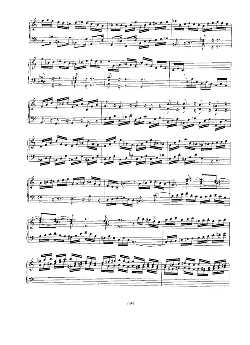 PreludeandFugueina,BWV894_一万首著名钢琴曲谱哈农贝多芬合集视频教学电子版高清无水印可打印_1古典钢琴知名音乐家谱_巴赫钢琴谱全集_Preludes，Fantasias，Fugues