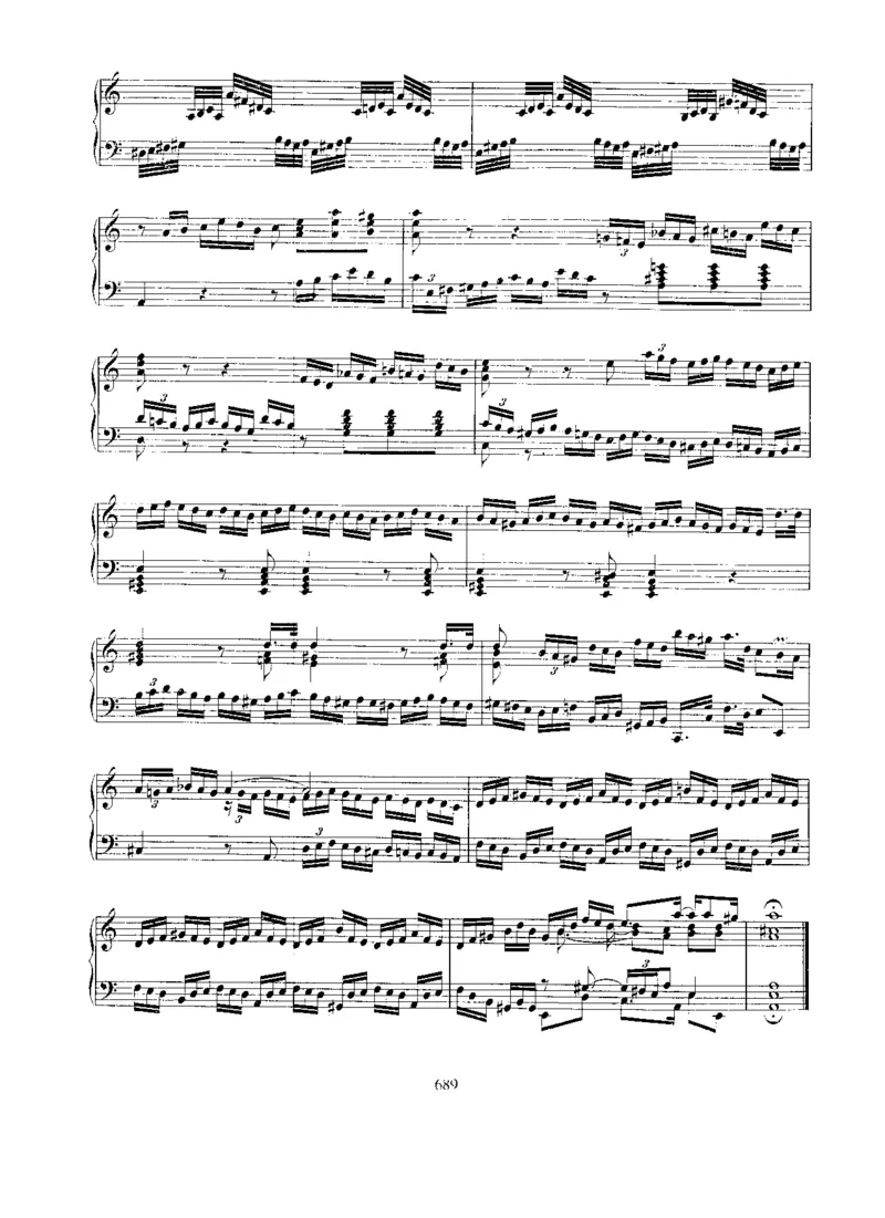 PreludeandFugueina,BWV894_一万首著名钢琴曲谱哈农贝多芬合集视频教学电子版高清无水印可打印_1古典钢琴知名音乐家谱_巴赫钢琴谱全集_Preludes，Fantasias，Fugues