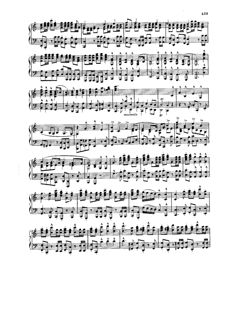 Handel-HallelujahChorus-soloPiano_一万首著名钢琴曲谱哈农贝多芬合集视频教学电子版高清无水印可打印_1古典钢琴知名音乐家谱_亨德尔钢琴谱全集