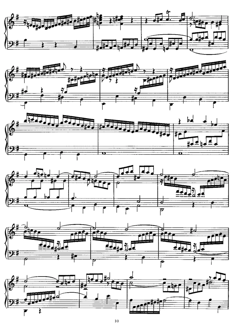 PreludeandFugueine,BWV548(Bach)_一万首著名钢琴曲谱哈农贝多芬合集视频教学电子版高清无水印可打印_1古典钢琴知名音乐家谱_李斯特钢琴谱全集_改编巴赫