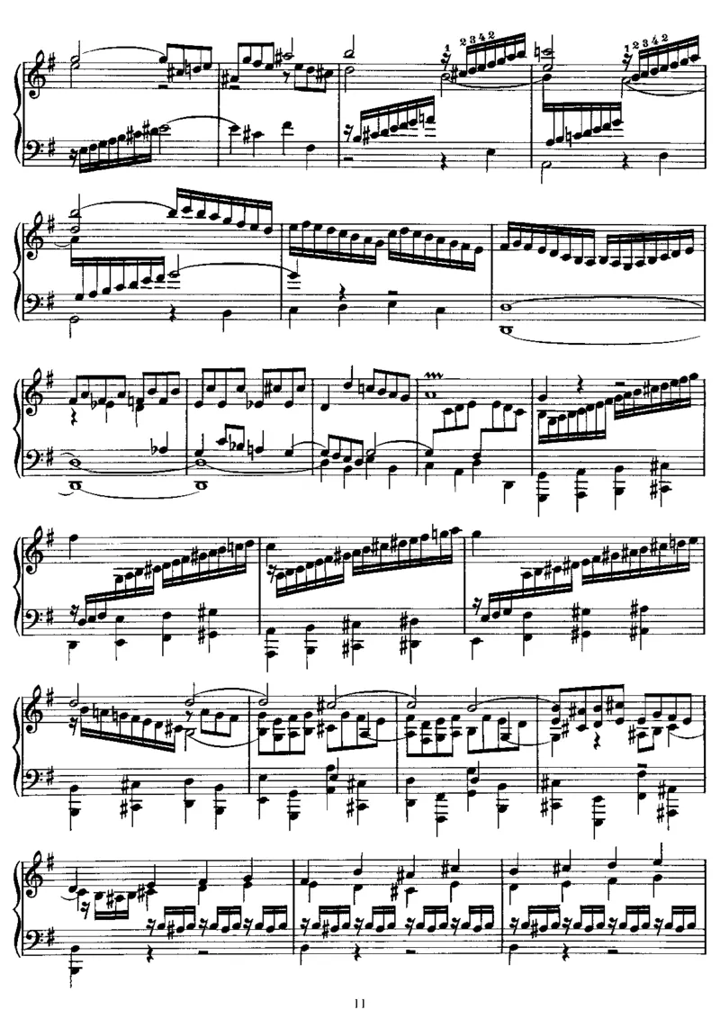 PreludeandFugueine,BWV548(Bach)_一万首著名钢琴曲谱哈农贝多芬合集视频教学电子版高清无水印可打印_1古典钢琴知名音乐家谱_李斯特钢琴谱全集_改编巴赫