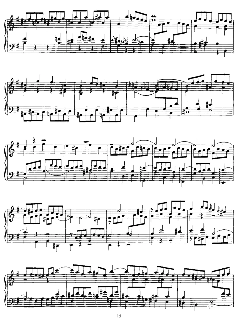 PreludeandFugueine,BWV548(Bach)_一万首著名钢琴曲谱哈农贝多芬合集视频教学电子版高清无水印可打印_1古典钢琴知名音乐家谱_李斯特钢琴谱全集_改编巴赫