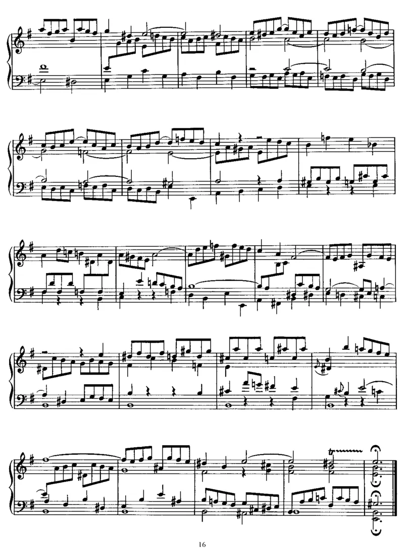 PreludeandFugueine,BWV548(Bach)_一万首著名钢琴曲谱哈农贝多芬合集视频教学电子版高清无水印可打印_1古典钢琴知名音乐家谱_李斯特钢琴谱全集_改编巴赫