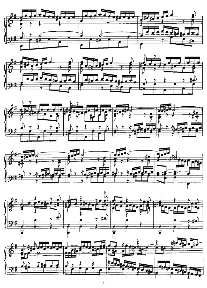 PreludeandFugueine,BWV548(Bach)_一万首著名钢琴曲谱哈农贝多芬合集视频教学电子版高清无水印可打印_1古典钢琴知名音乐家谱_李斯特钢琴谱全集_改编巴赫
