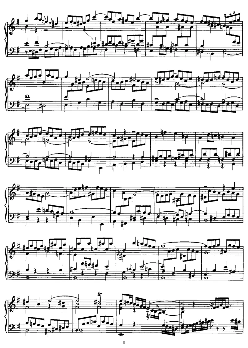 PreludeandFugueine,BWV548(Bach)_一万首著名钢琴曲谱哈农贝多芬合集视频教学电子版高清无水印可打印_1古典钢琴知名音乐家谱_李斯特钢琴谱全集_改编巴赫