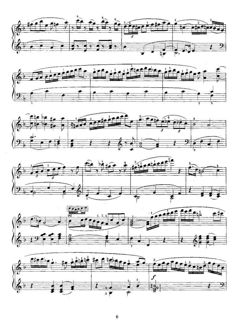 RondoinF,K494_一万首著名钢琴曲谱哈农贝多芬合集视频教学电子版高清无水印可打印_1古典钢琴知名音乐家谱_莫扎特钢琴谱全集_0312095926_其他