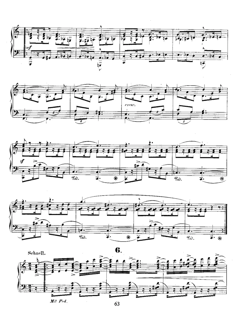 Schumann-ImpromptusOnAThemebyClaraWieck,Op.5_一万首著名钢琴曲谱哈农贝多芬合集视频教学电子版高清无水印可打印_1古典钢琴知名音乐家谱_舒曼钢琴谱全集_WORKS