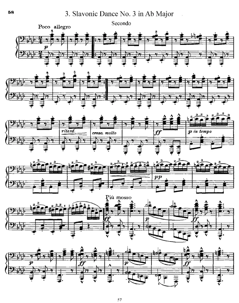 SlavonicDances,Op46(4Hands)_一万首著名钢琴曲谱哈农贝多芬合集视频教学电子版高清无水印可打印_1古典钢琴知名音乐家谱_德沃夏克钢琴谱全集_四手联弹