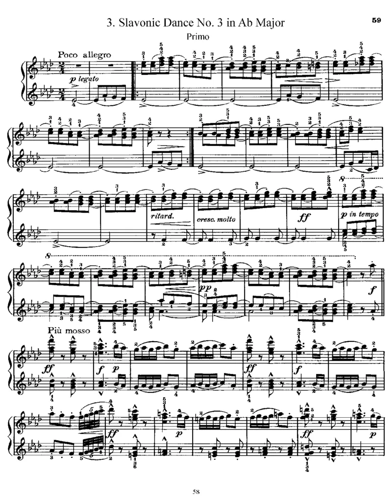 SlavonicDances,Op46(4Hands)_一万首著名钢琴曲谱哈农贝多芬合集视频教学电子版高清无水印可打印_1古典钢琴知名音乐家谱_德沃夏克钢琴谱全集_四手联弹