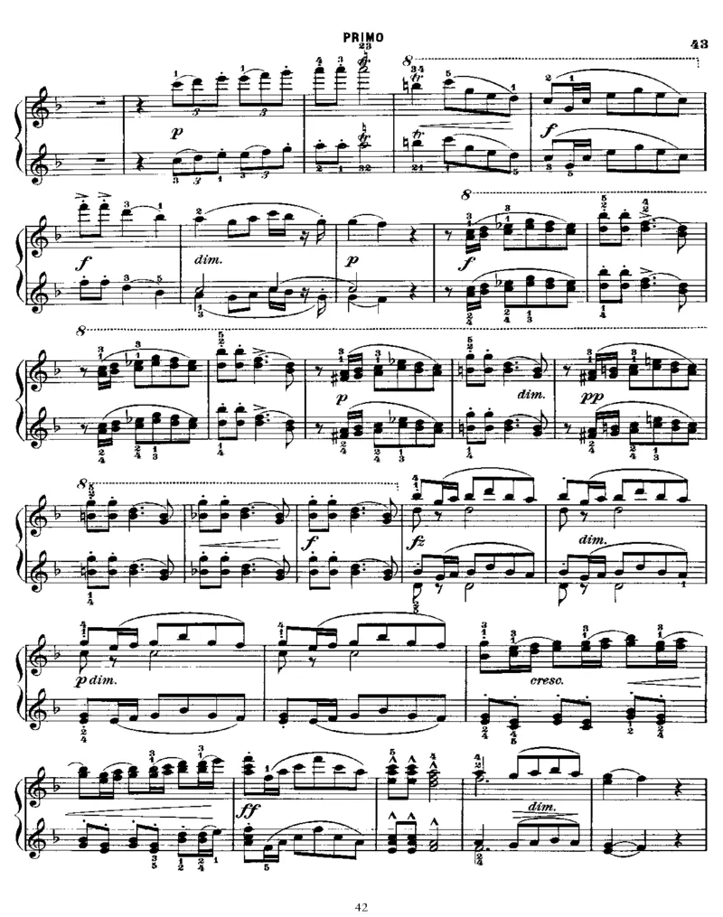 SlavonicDances,Op46(4Hands)_一万首著名钢琴曲谱哈农贝多芬合集视频教学电子版高清无水印可打印_1古典钢琴知名音乐家谱_德沃夏克钢琴谱全集_四手联弹