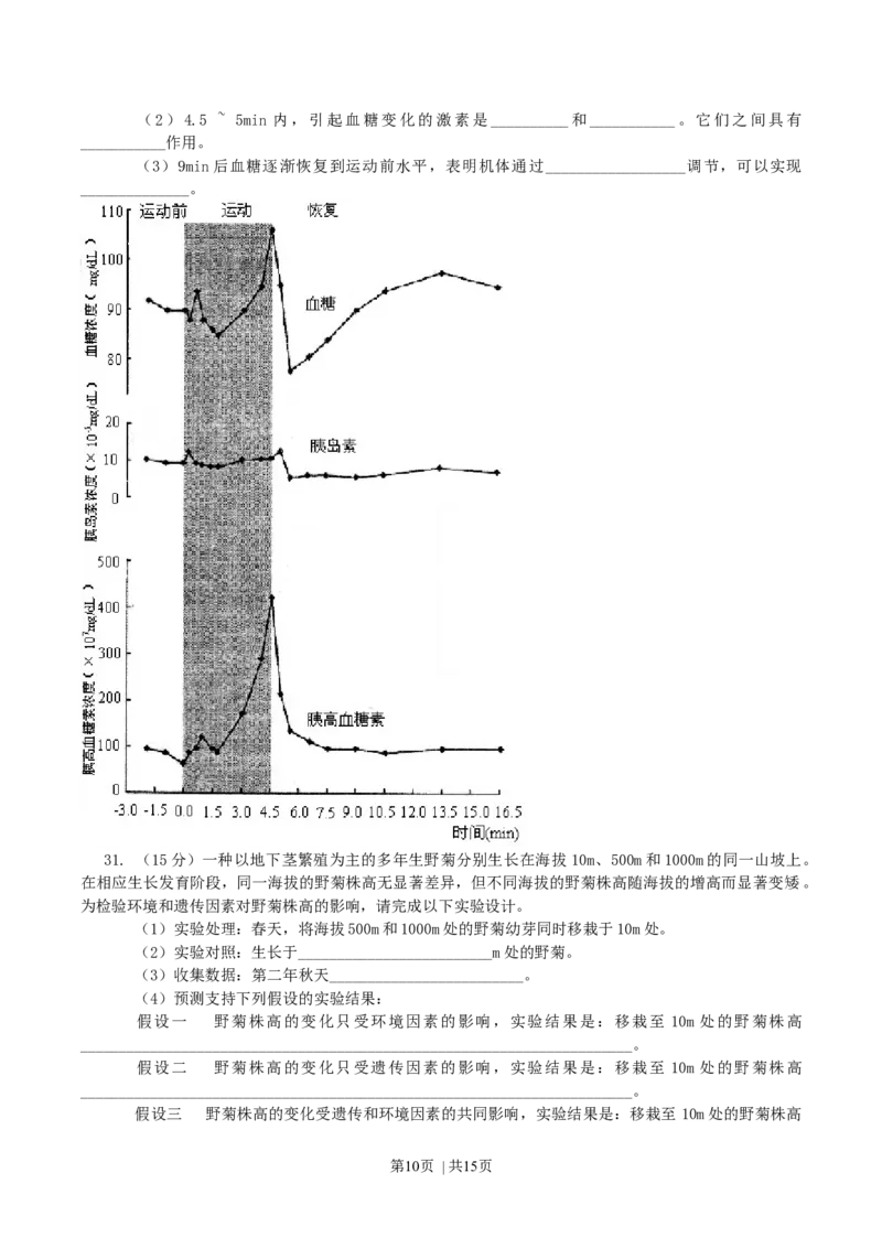 2004年北京高考理科综合真题及答案_化学高考真题试卷_旧1990-2007&middot;高考化学真题_1990-2007&middot;高考化学真题&middot;word_2001-2007年各地理综历年真题_北京