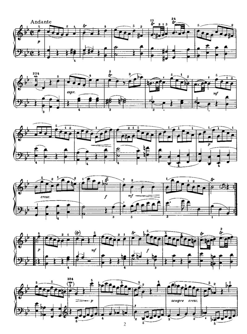 PianoSonataNo11inG_NoRestriction_一万首著名钢琴曲谱哈农贝多芬合集视频教学电子版高清无水印可打印_1古典钢琴知名音乐家谱_海顿钢琴谱全集_奏鸣曲