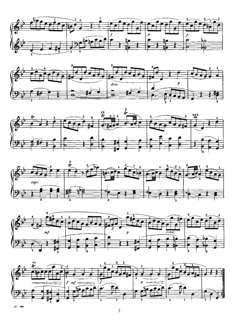 PianoSonataNo11inG_NoRestriction_一万首著名钢琴曲谱哈农贝多芬合集视频教学电子版高清无水印可打印_1古典钢琴知名音乐家谱_海顿钢琴谱全集_奏鸣曲