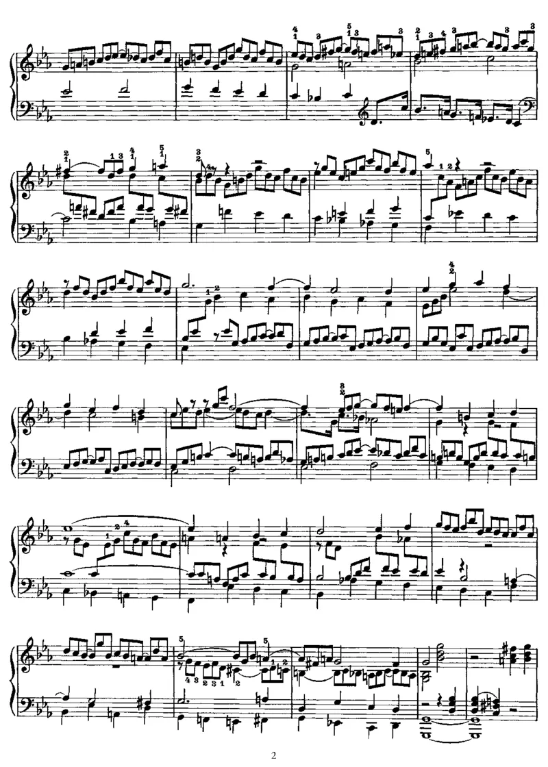 PreludeandFugueinc,BWV546(Bach)_一万首著名钢琴曲谱哈农贝多芬合集视频教学电子版高清无水印可打印_1古典钢琴知名音乐家谱_李斯特钢琴谱全集_改编巴赫