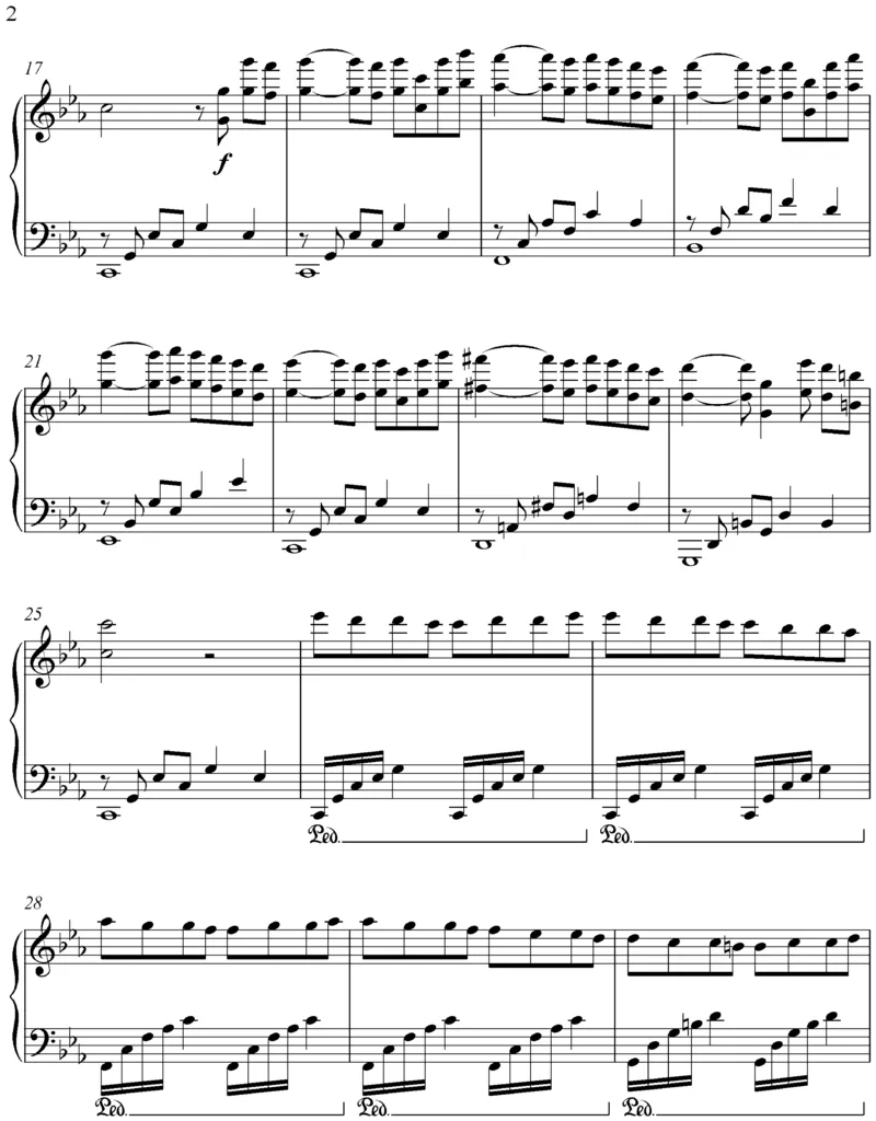 stillwaters澄净之水_一万首著名钢琴曲谱哈农贝多芬合集视频教学电子版高清无水印可打印_02现代钢琴谱合集_马克西姆钢琴谱全集