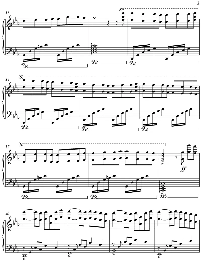 stillwaters澄净之水_一万首著名钢琴曲谱哈农贝多芬合集视频教学电子版高清无水印可打印_02现代钢琴谱合集_马克西姆钢琴谱全集