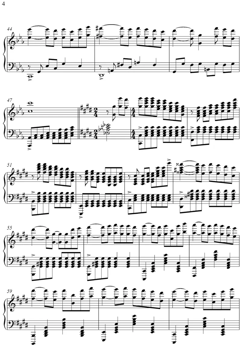 stillwaters澄净之水_一万首著名钢琴曲谱哈农贝多芬合集视频教学电子版高清无水印可打印_02现代钢琴谱合集_马克西姆钢琴谱全集