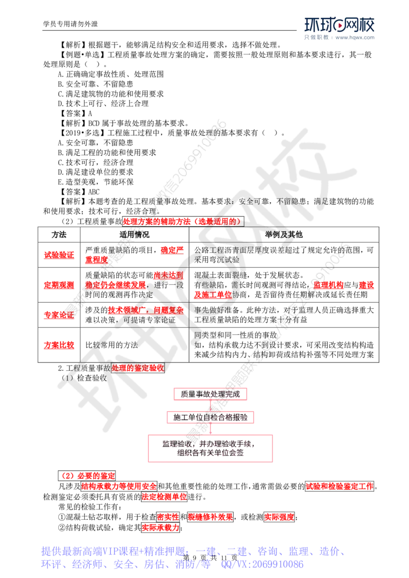 WM_40.质量：第七章第一节至第二节工程质量事故等级划分及处理_监理工程师_2025监理工程师_2025年监理工程师-各大机构_2025年监理-土建目标_机构1-HQ_01.HQ精讲班-李.娜_讲义