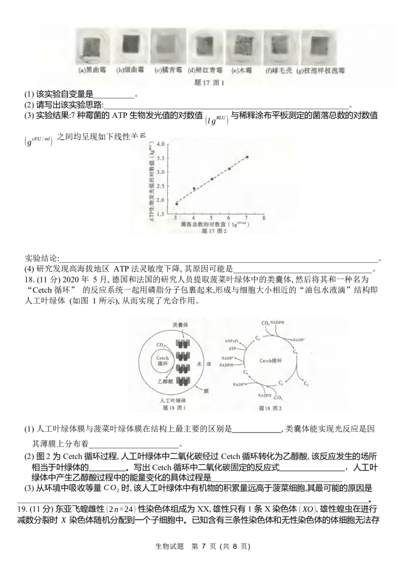 重庆市南开中学高2024届高三第三次质量检测生物试题_2023年11月_01每日更新_05号_2024届重庆市南开中学高三第三次质量检测_重庆市南开中学高2024届高三第三次质量检测生物