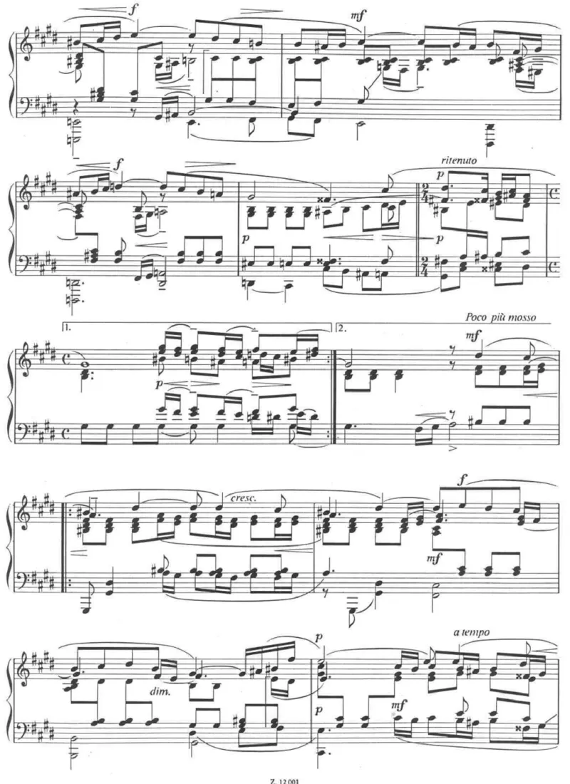 Kocsis-VocaliseOp.34-14_一万首著名钢琴曲谱哈农贝多芬合集视频教学电子版高清无水印可打印_1古典钢琴知名音乐家谱_拉赫玛尼诺夫钢琴谱全集