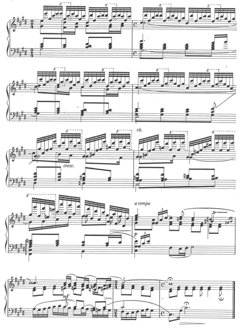 Kocsis-VocaliseOp.34-14_一万首著名钢琴曲谱哈农贝多芬合集视频教学电子版高清无水印可打印_1古典钢琴知名音乐家谱_拉赫玛尼诺夫钢琴谱全集