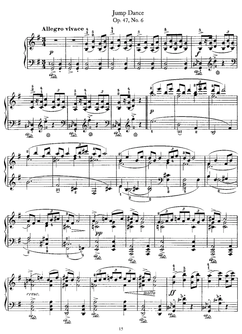 LyricPieces,Op47_一万首著名钢琴曲谱哈农贝多芬合集视频教学电子版高清无水印可打印_1古典钢琴知名音乐家谱_格里格钢琴谱全集_LyricPieces