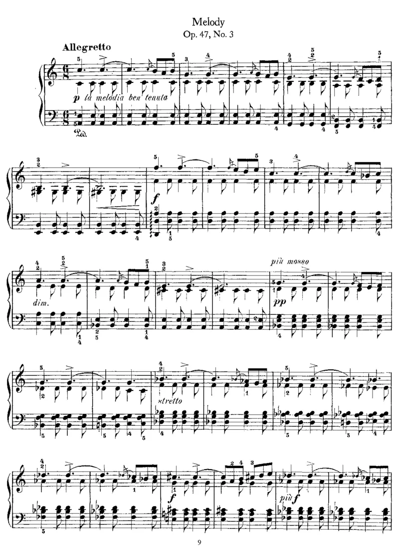 LyricPieces,Op47_一万首著名钢琴曲谱哈农贝多芬合集视频教学电子版高清无水印可打印_1古典钢琴知名音乐家谱_格里格钢琴谱全集_LyricPieces