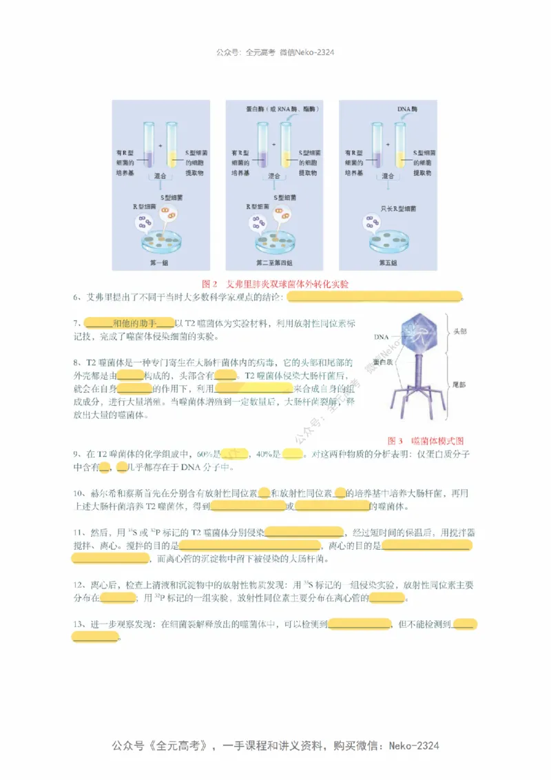 李林暑假班背诵作业（填空版）@_2024-2025高三（6-6月题库）_2024年09月试卷_李林