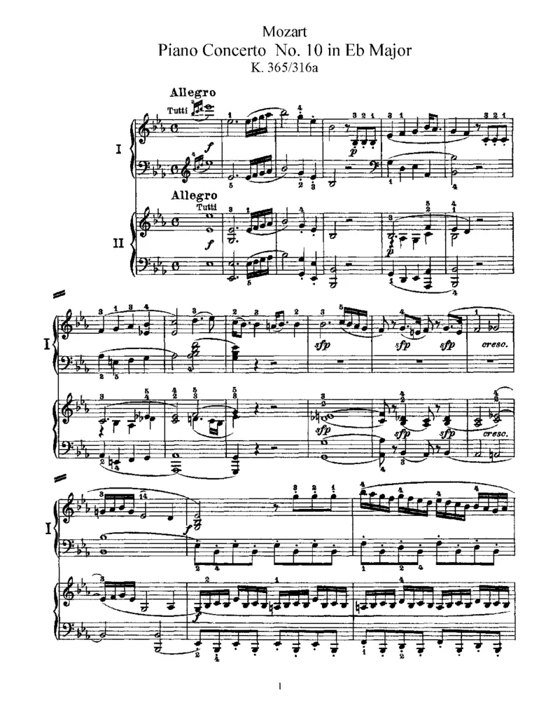 PianoConcertoNo10inEb,K365(2Piano)_一万首著名钢琴曲谱哈农贝多芬合集视频教学电子版高清无水印可打印_1古典钢琴知名音乐家谱_莫扎特钢琴谱全集_0312095926_钢琴与乐队作品