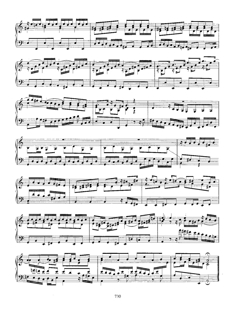 Fugueina,BWV958_一万首著名钢琴曲谱哈农贝多芬合集视频教学电子版高清无水印可打印_1古典钢琴知名音乐家谱_巴赫钢琴谱全集_Preludes，Fantasias，Fugues