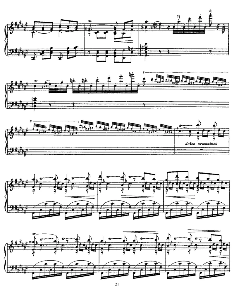 VeneziaeNapoli(original)_一万首著名钢琴曲谱哈农贝多芬合集视频教学电子版高清无水印可打印_1古典钢琴知名音乐家谱_李斯特钢琴谱全集_其他作品