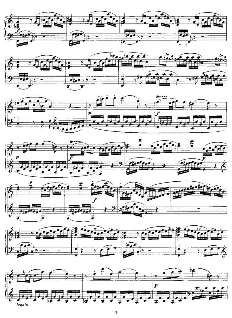 No.1-No.6（K279-K284）_一万首著名钢琴曲谱哈农贝多芬合集视频教学电子版高清无水印可打印_1古典钢琴知名音乐家谱_莫扎特钢琴谱全集_0312095926_奏鸣曲集