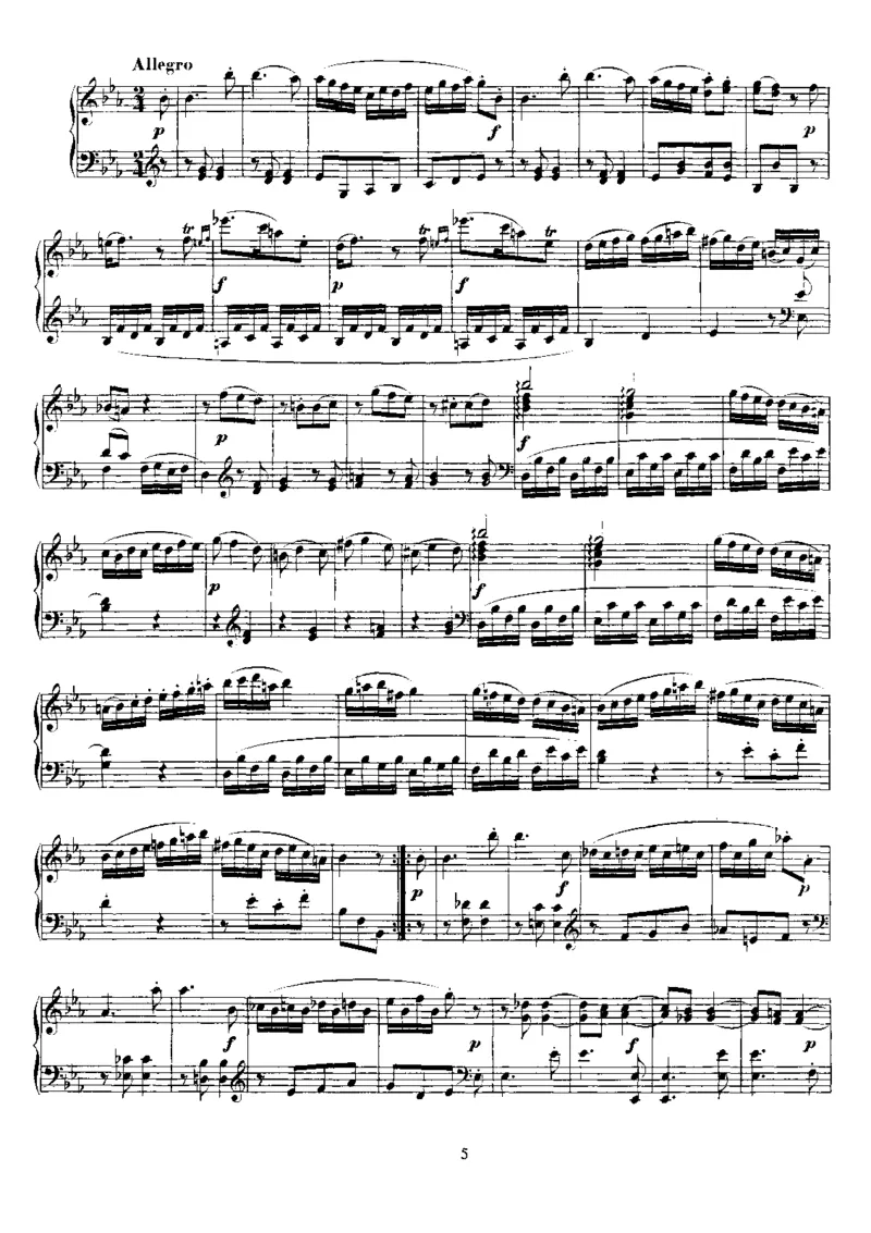 No.1-No.6（K279-K284）_一万首著名钢琴曲谱哈农贝多芬合集视频教学电子版高清无水印可打印_1古典钢琴知名音乐家谱_莫扎特钢琴谱全集_0312095926_奏鸣曲集