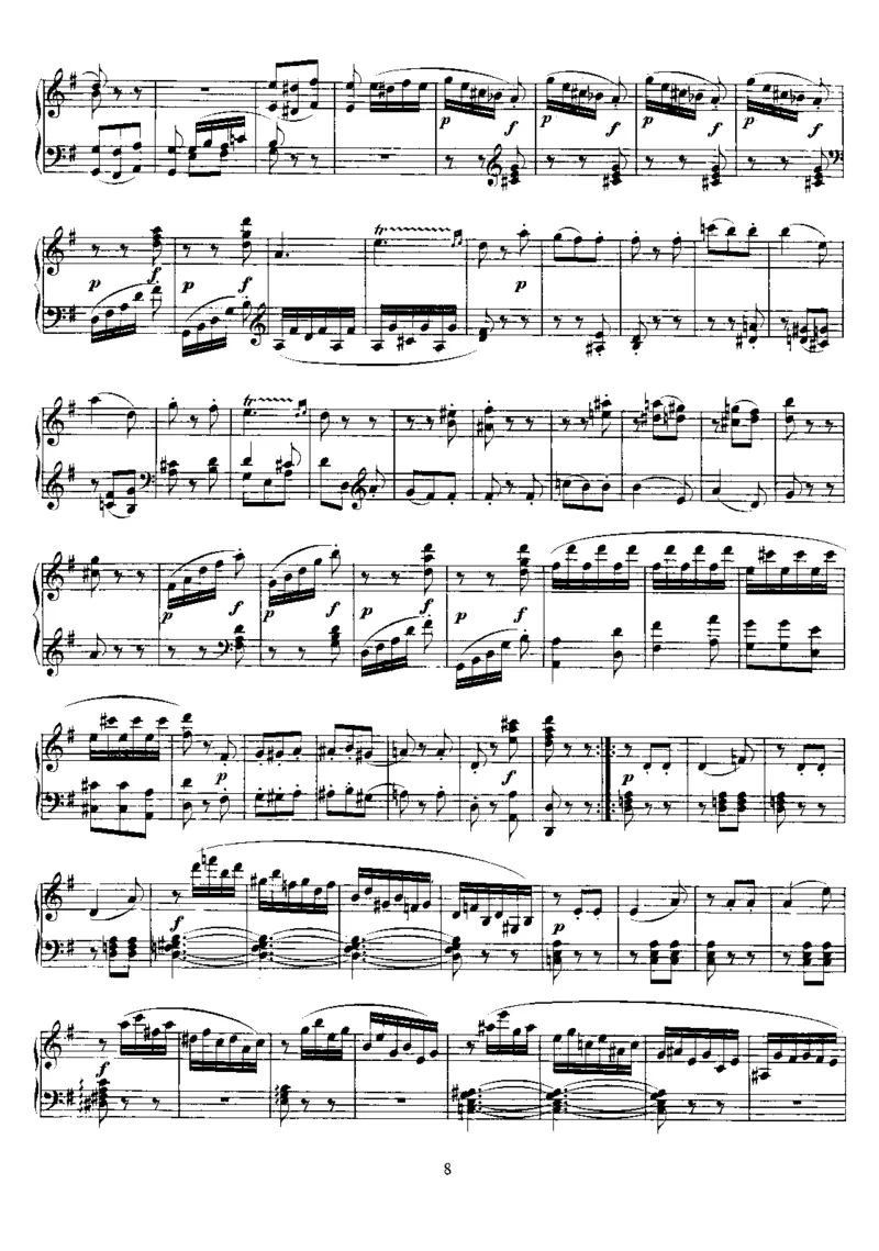 No.1-No.6（K279-K284）_一万首著名钢琴曲谱哈农贝多芬合集视频教学电子版高清无水印可打印_1古典钢琴知名音乐家谱_莫扎特钢琴谱全集_0312095926_奏鸣曲集