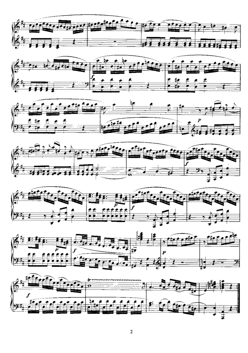 No.1-No.6（K279-K284）_一万首著名钢琴曲谱哈农贝多芬合集视频教学电子版高清无水印可打印_1古典钢琴知名音乐家谱_莫扎特钢琴谱全集_0312095926_奏鸣曲集