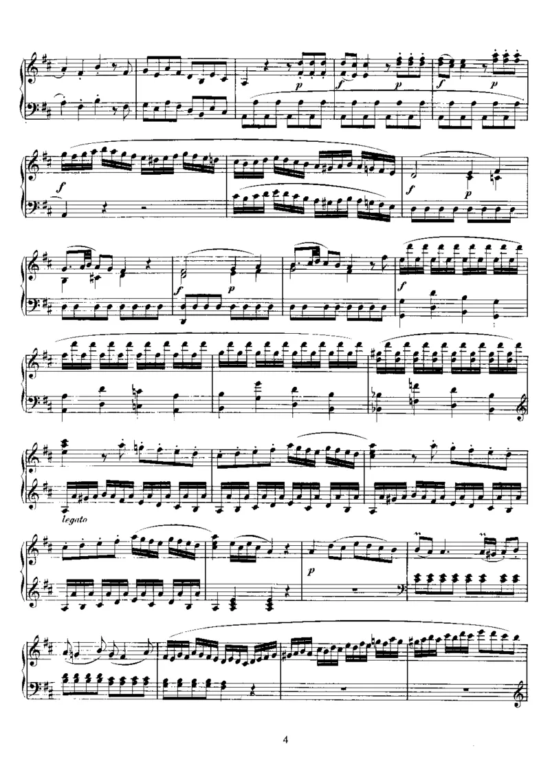 No.1-No.6（K279-K284）_一万首著名钢琴曲谱哈农贝多芬合集视频教学电子版高清无水印可打印_1古典钢琴知名音乐家谱_莫扎特钢琴谱全集_0312095926_奏鸣曲集