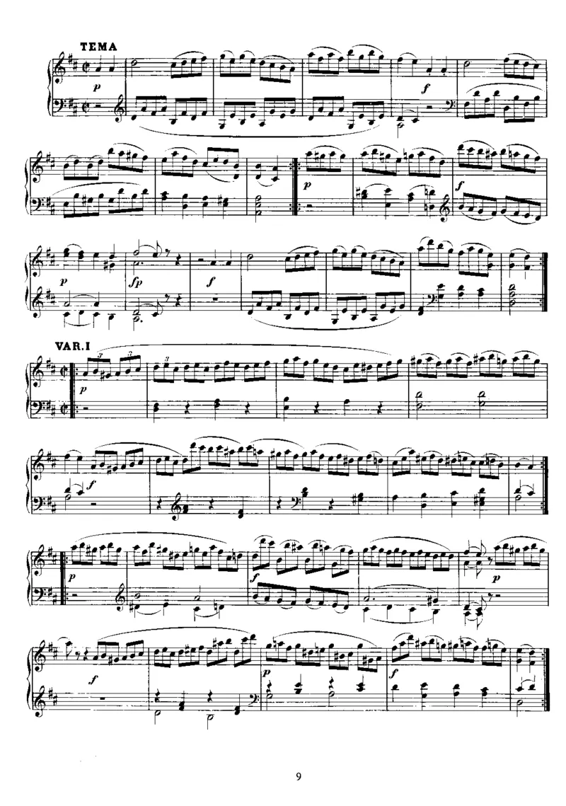 No.1-No.6（K279-K284）_一万首著名钢琴曲谱哈农贝多芬合集视频教学电子版高清无水印可打印_1古典钢琴知名音乐家谱_莫扎特钢琴谱全集_0312095926_奏鸣曲集