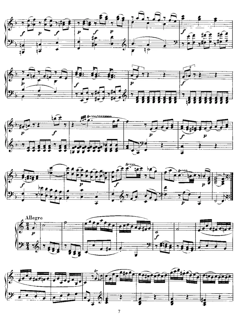 No.1-No.6（K279-K284）_一万首著名钢琴曲谱哈农贝多芬合集视频教学电子版高清无水印可打印_1古典钢琴知名音乐家谱_莫扎特钢琴谱全集_0312095926_奏鸣曲集