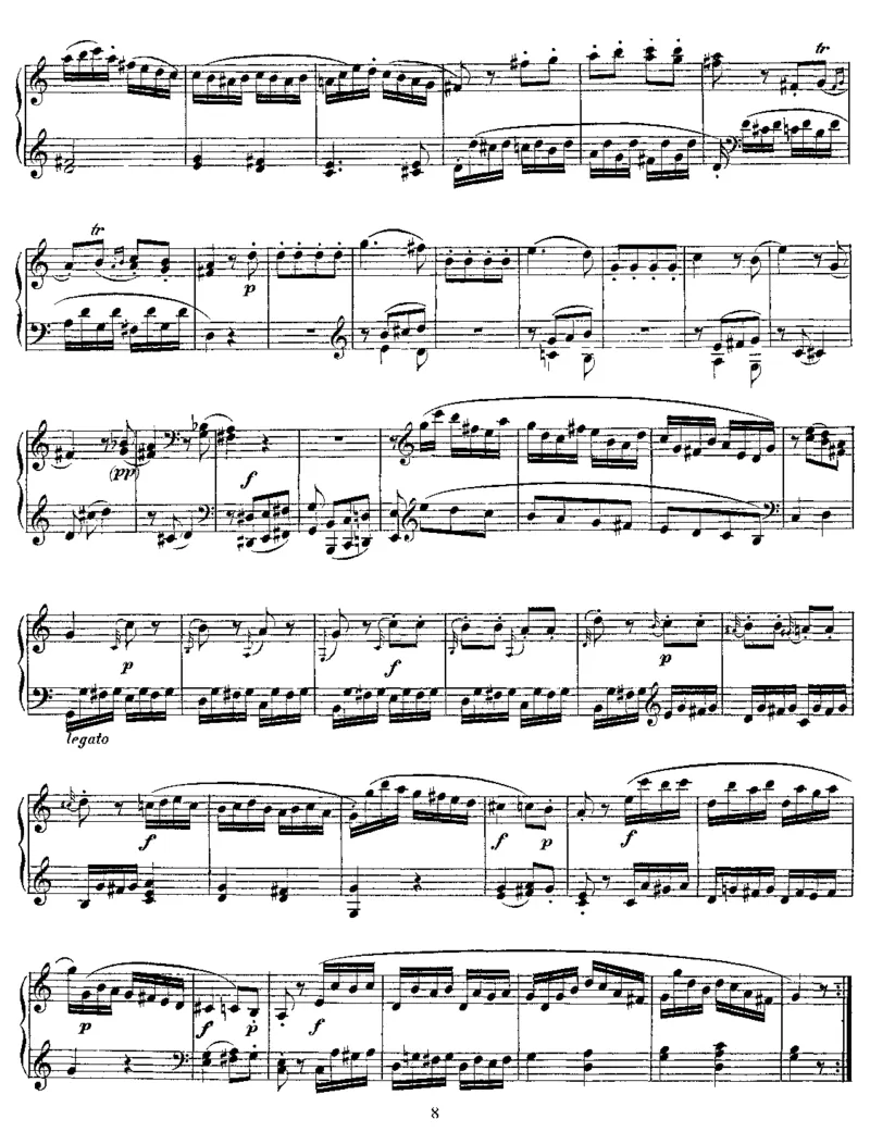 No.1-No.6（K279-K284）_一万首著名钢琴曲谱哈农贝多芬合集视频教学电子版高清无水印可打印_1古典钢琴知名音乐家谱_莫扎特钢琴谱全集_0312095926_奏鸣曲集