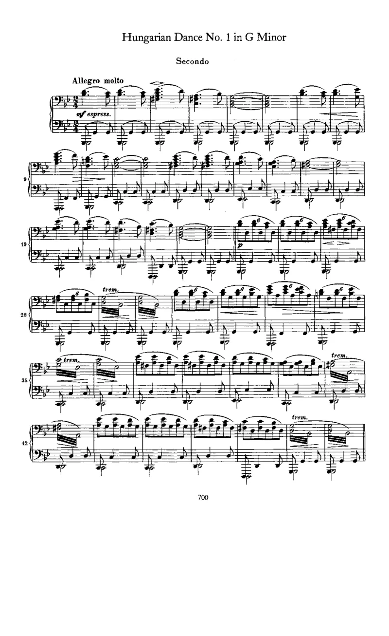 HungarianDanceNo01ing_一万首著名钢琴曲谱哈农贝多芬合集视频教学电子版高清无水印可打印_1古典钢琴知名音乐家谱_勃拉姆斯钢琴谱全集_匈牙利舞曲四手联弹版