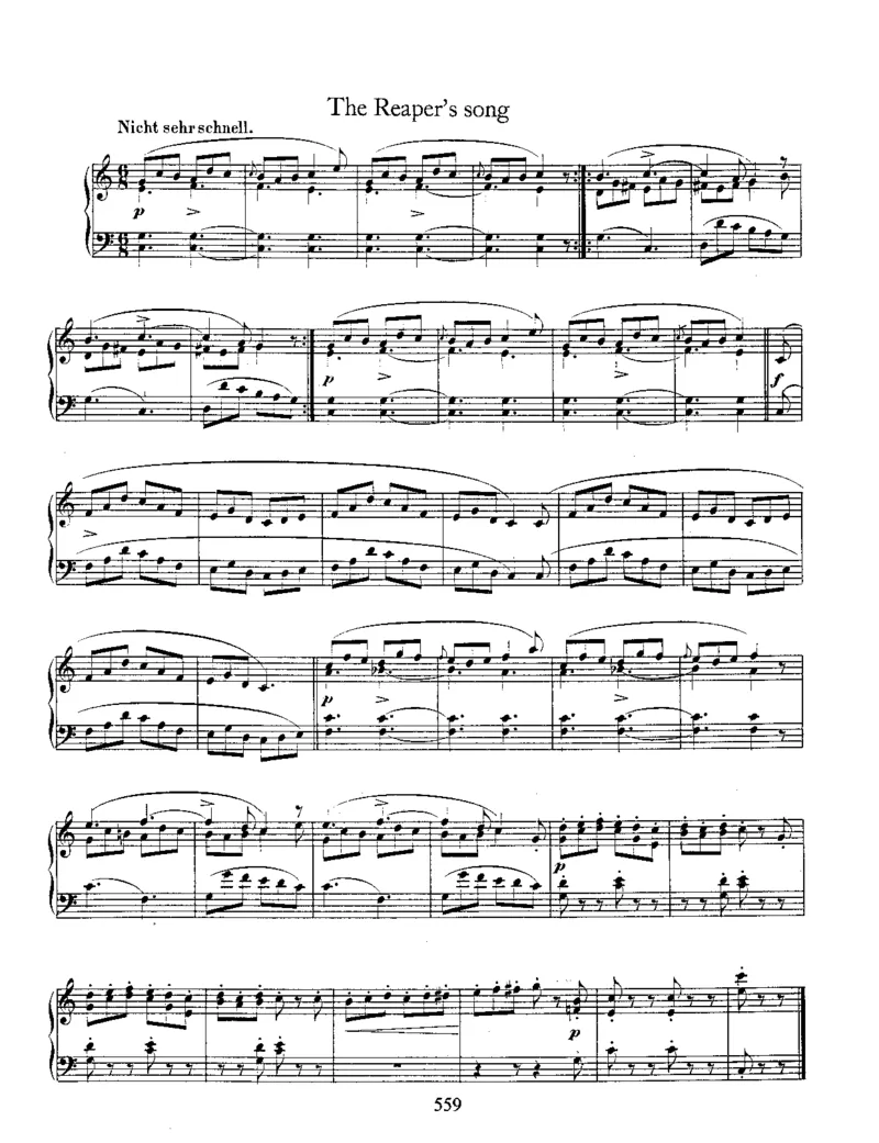 Schumann-AlbumForTheYoung(ClavierstuckefurdieJugend),Op.68_一万首著名钢琴曲谱哈农贝多芬合集视频教学电子版高清无水印可打印_1古典钢琴知名音乐家谱_舒曼钢琴谱全集_WORKS